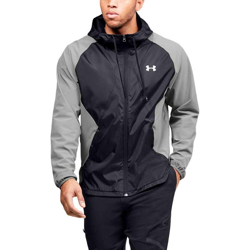 Ветровка мужская Under Armour STRETCH-WOVEN HOODED JACKET мультицвет 1352021-388 — фото 3
