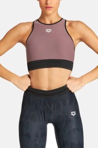 Бра жіноче Arena W Bra Top Cross Back Фіолетовий 003620-200  изображение 2