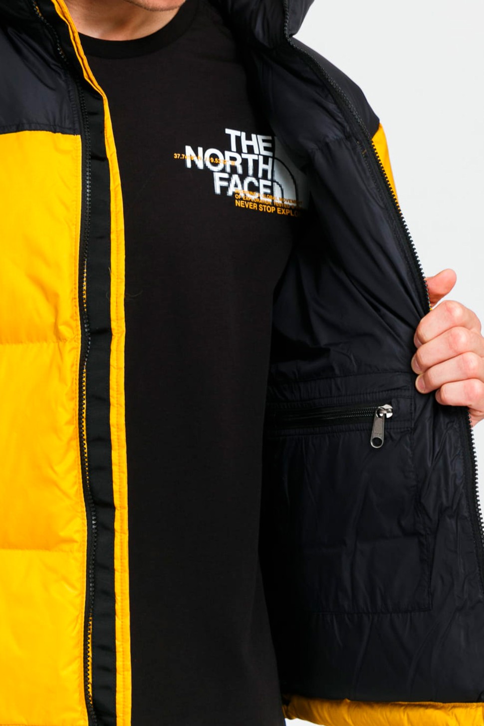 Куртка чоловіча The North Face 1996 Retro Nupt  жовта NF0A3C8DH9D1 — фото 6