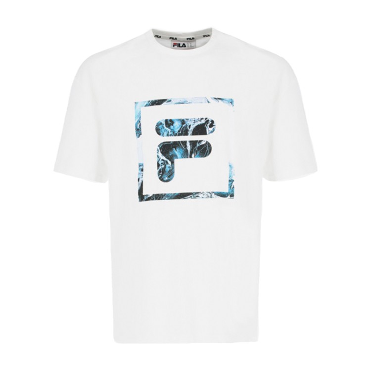 Футболка чоловіча Fila біла 107749-00 изображение 1