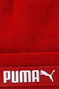 Шапка Puma PUMA Classic Cuff Beanie бордова 02343404 изображение 4