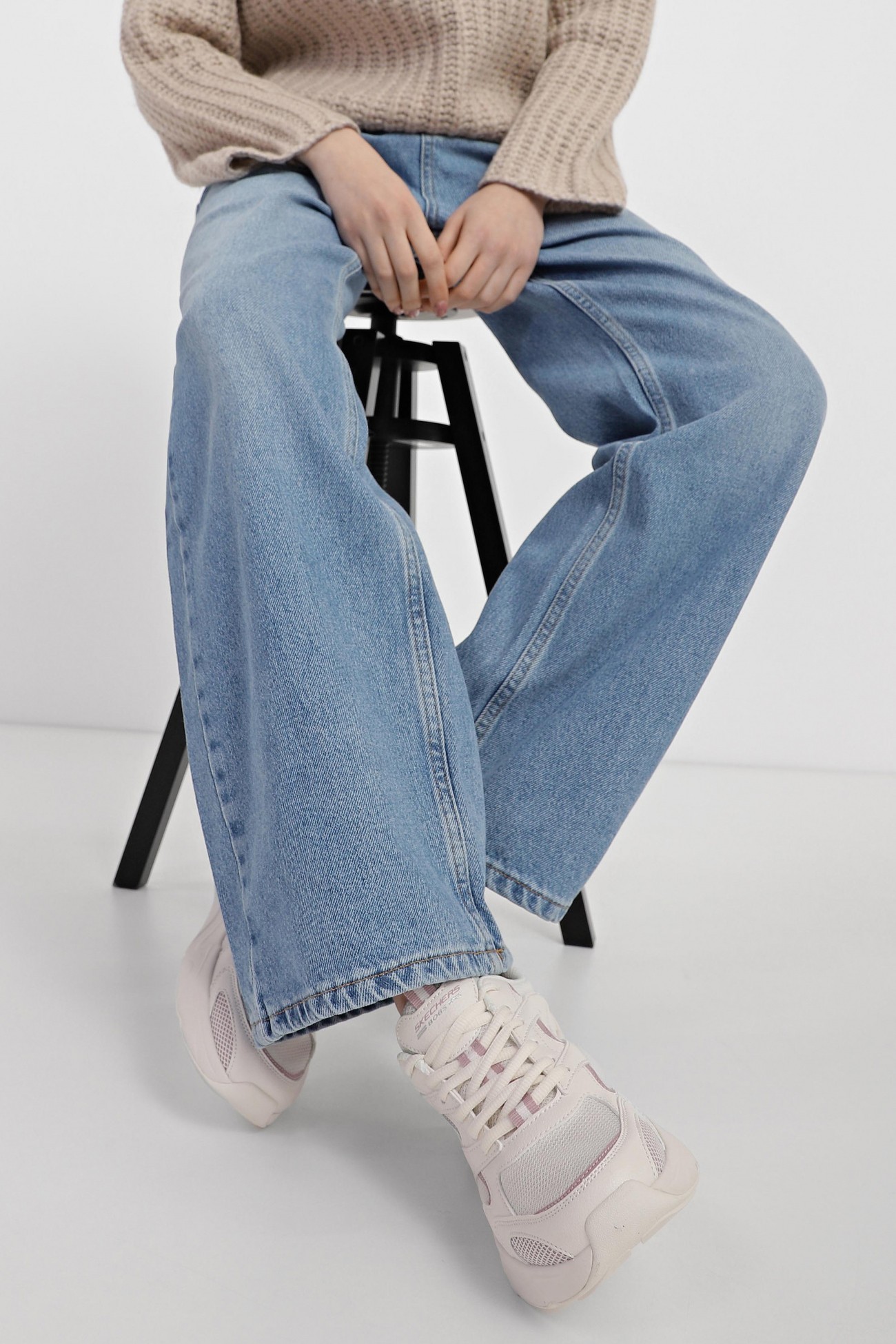 Кросівки жіночі Skechers Bobs Bamina білі 117354 WLV изображение 5