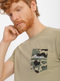Футболка мужская Radder Irvine зеленая 442347-310 изображение 4
