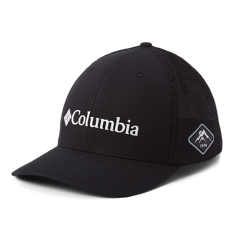 Бейсболка Columbia MESH BALL CAP чорна 1495921-019 — фото 1
