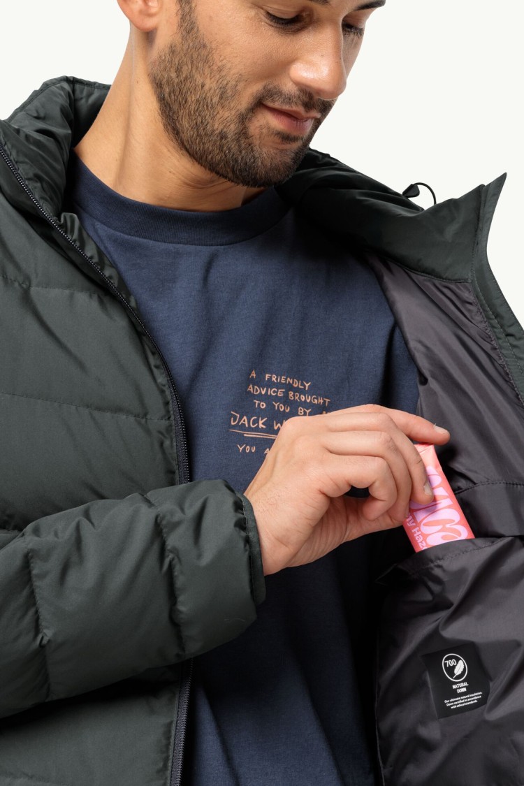 Куртка чоловіча Jack Wolfskin COLONIUS JKT M зелена 1207431-4136 изображение 4
