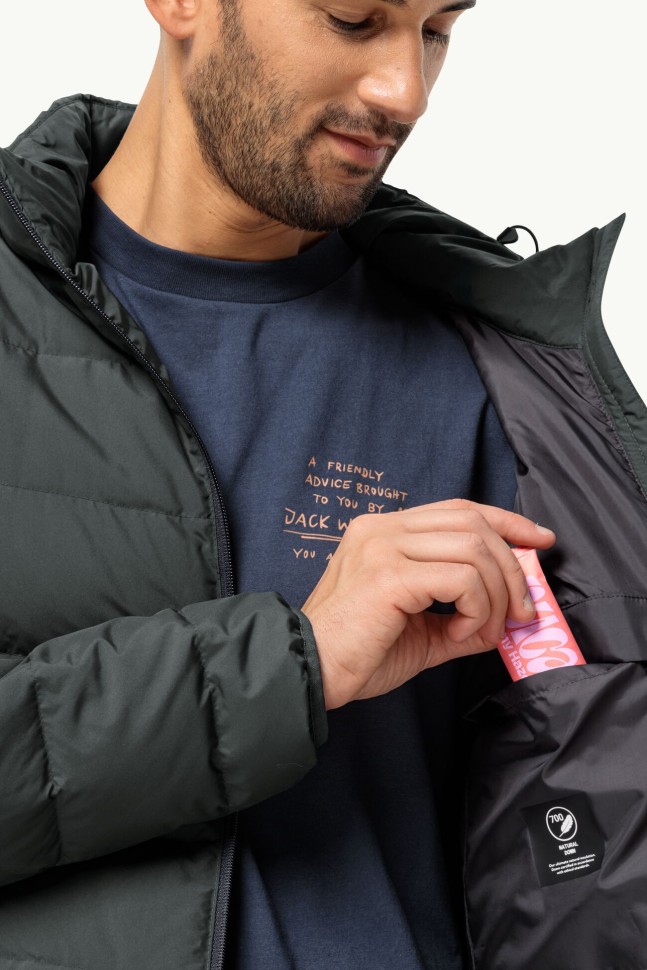 Куртка чоловіча Jack Wolfskin COLONIUS JKT M зелена 1207431-4136 изображение 4