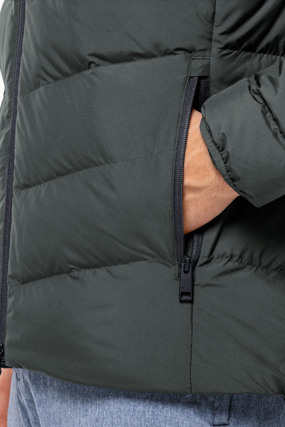 Куртка чоловіча Jack Wolfskin COLONIUS JKT M зелена 1207431-4136 — фото 6