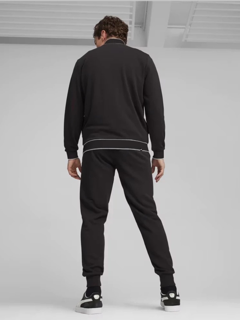 Костюм чоловічий Puma Sweat Tracksuit чорний 67888901 — фото 3