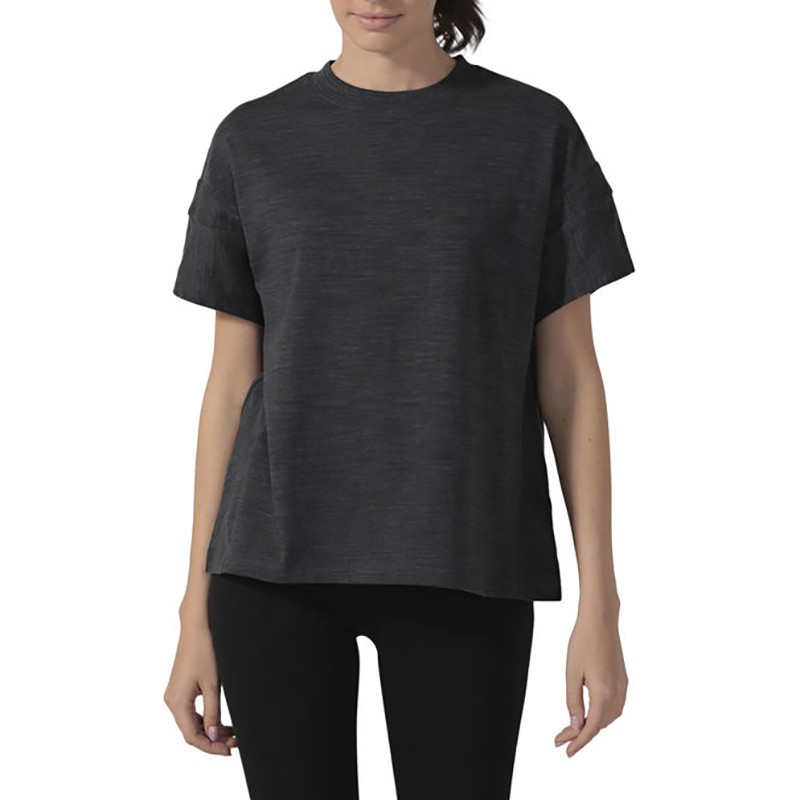 Футболка женская Reebok Training Essentials Marble серая DU4923 изображение 2