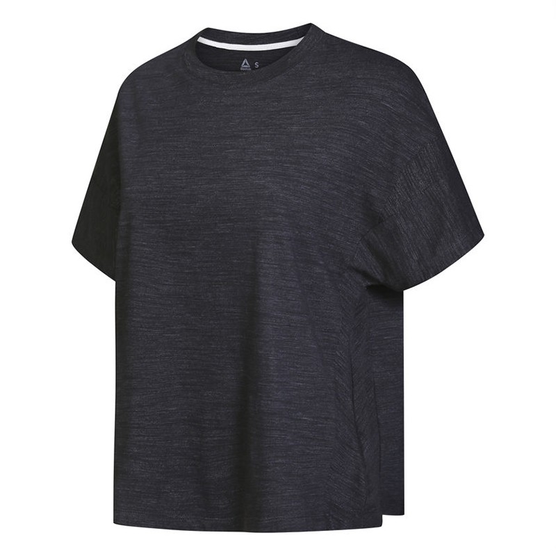 Футболка женская Reebok Training Essentials Marble серая DU4923 изображение 1