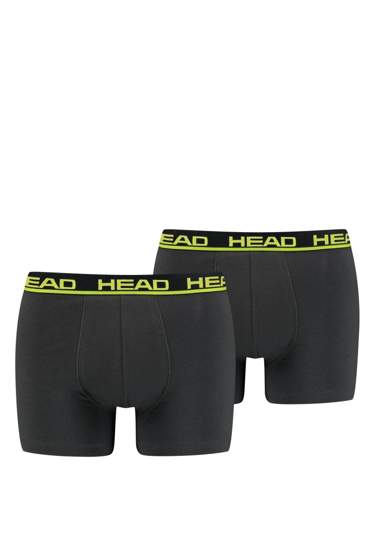 Труси чоловічі HEAD BASIC BOXER 2P мультиколір 701202741009 изображение 2