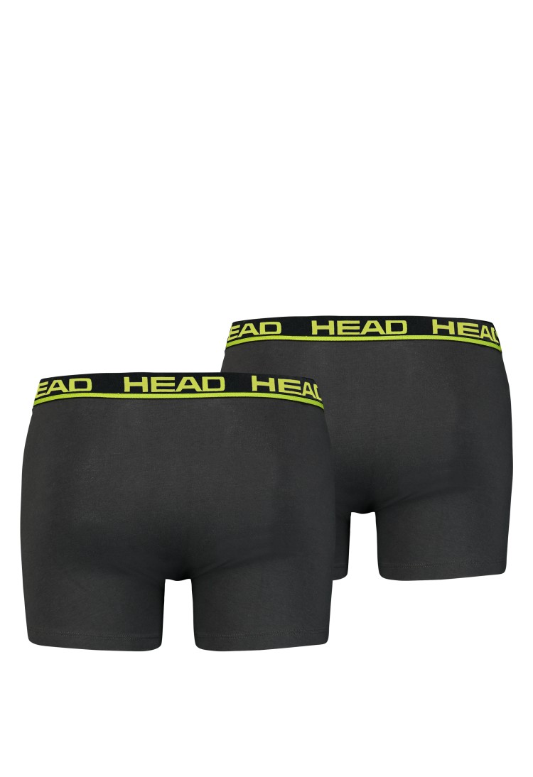 Труси чоловічі HEAD BASIC BOXER 2P мультиколір 701202741009 изображение 3
