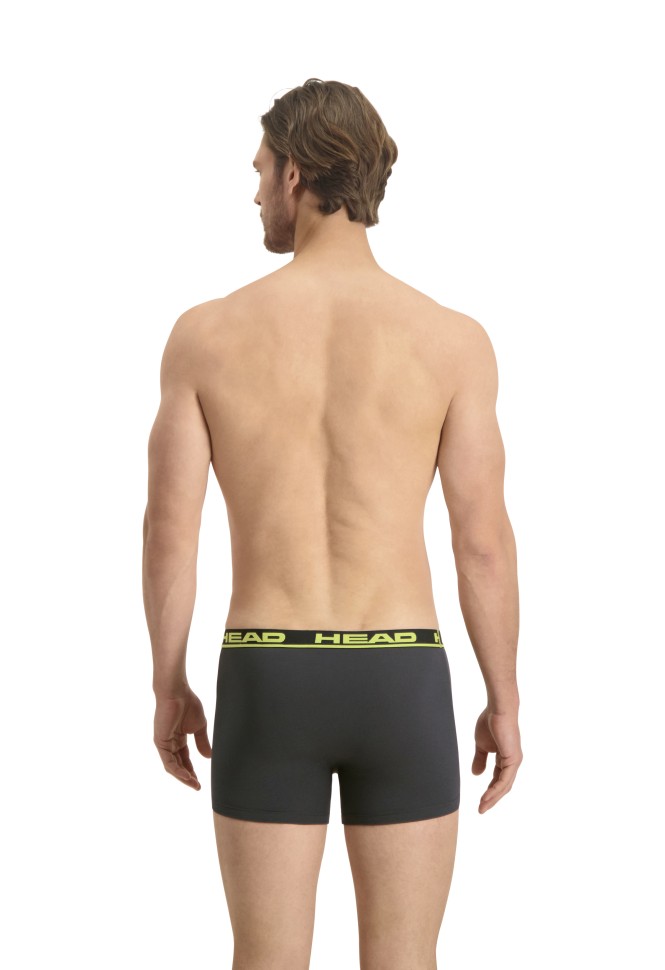 Труси чоловічі HEAD BASIC BOXER 2P мультиколір 701202741009 изображение 5
