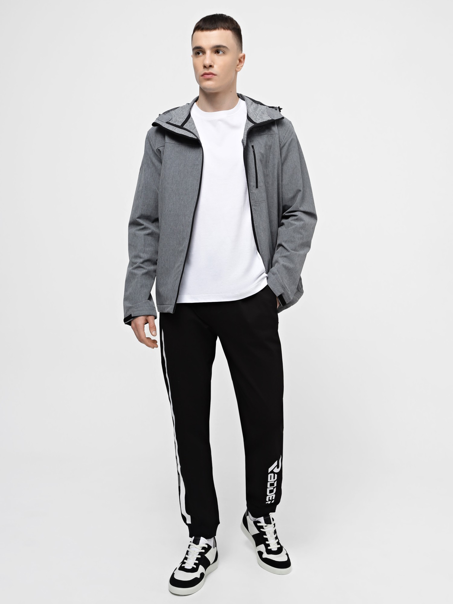 Вітрівка чоловіча Radder Busselton темно-сіра 502420-020 изображение 3