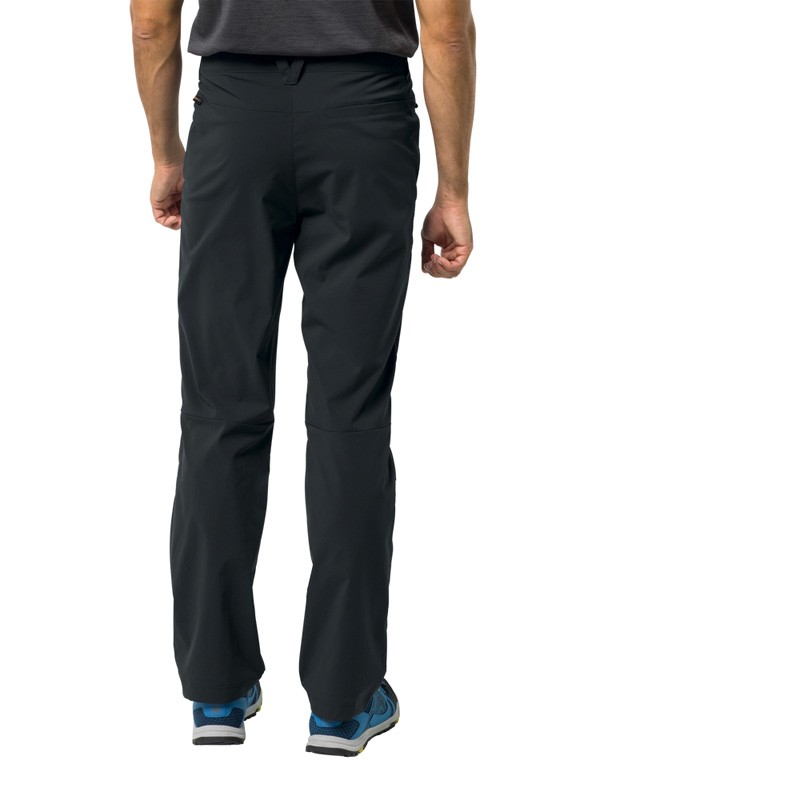 Брюки мужские Jack Wolfskin черные 1503772-6350 изображение 2