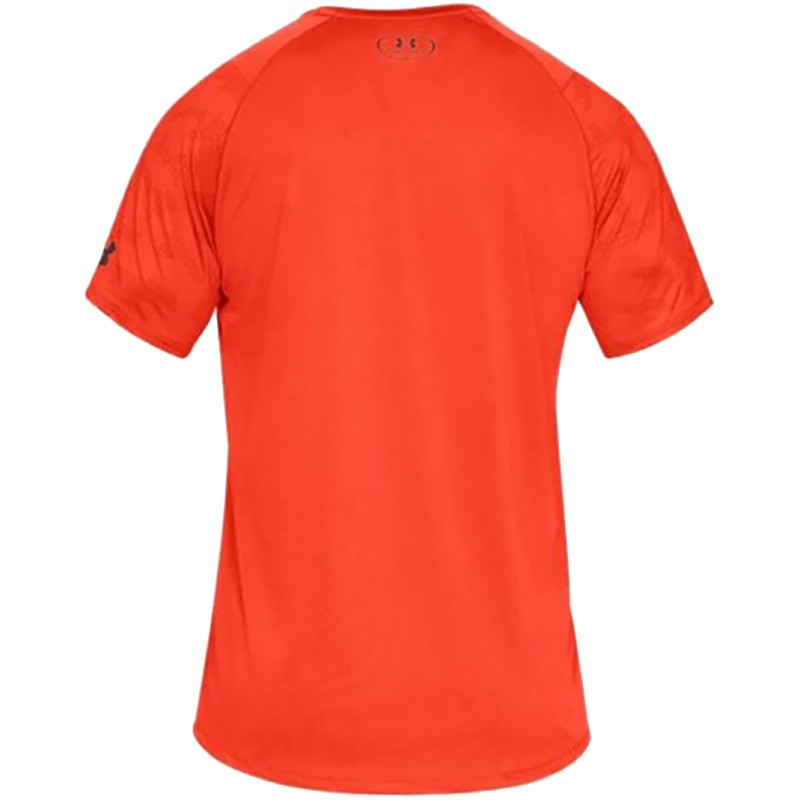 Футболка мужская Under Armour MK1 SS Printed оранжевая 1327249-882 изображение 2