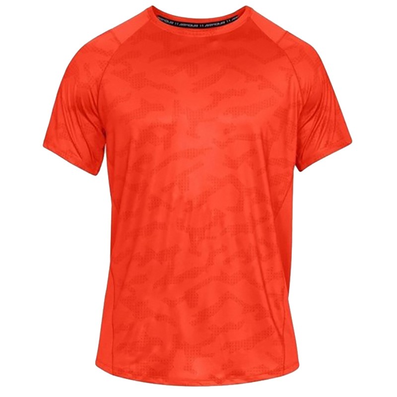 Футболка мужская Under Armour MK1 SS Printed оранжевая 1327249-882 — Sport City Футболка мужская Under Armour MK1 SS Printed оранжевая 1327249-882