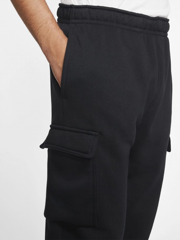 Брюки мужские Nike M NSW CLUB PANT CARGO BB черные CD3129-010 изображение 6
