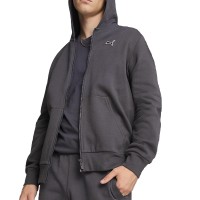 Толстовка мужская Puma BETTER ESSENTIALS Full-Zip Hoodie FL серая 67681569 изображение 1