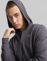 Толстовка чоловіча Puma BETTER ESSENTIALS Full-Zip Hoodie FL сіра 67681569 изображение 5