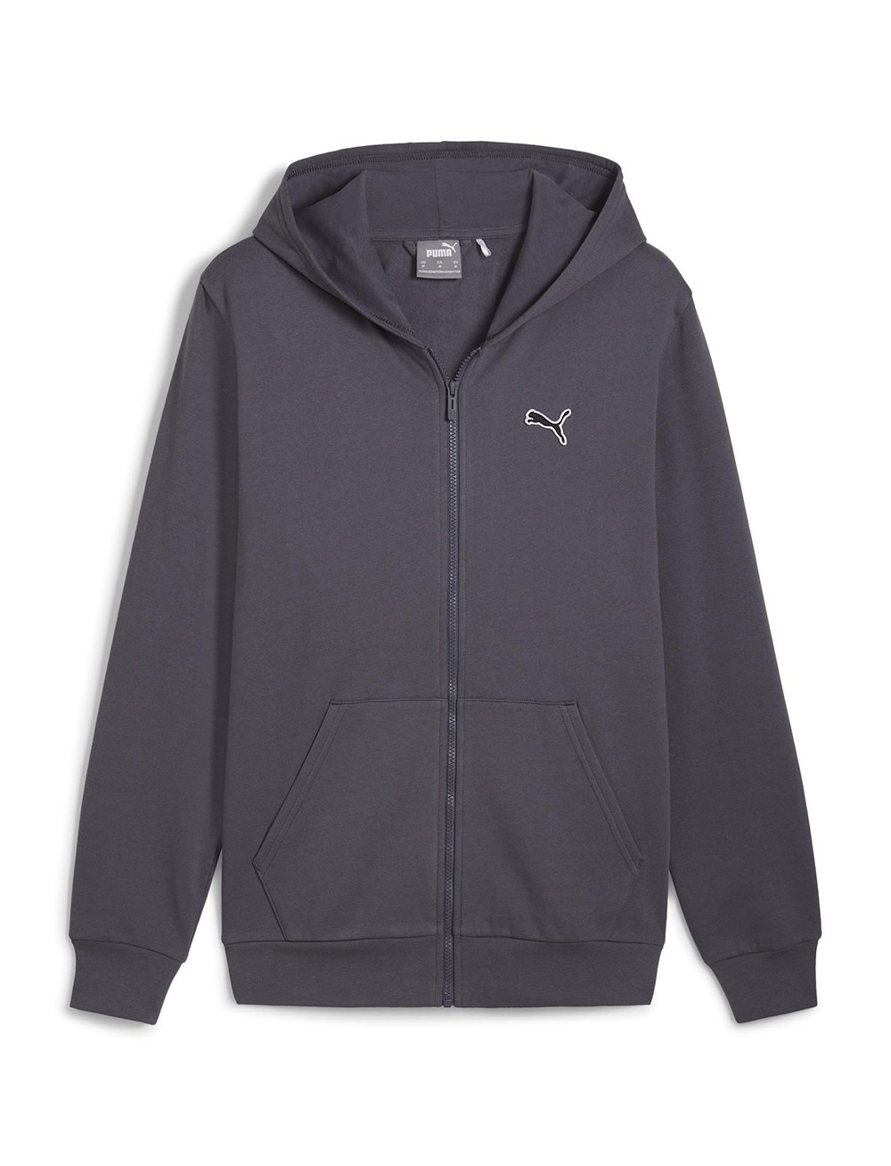 Толстовка мужская Puma BETTER ESSENTIALS Full-Zip Hoodie FL серая 67681569 изображение 7