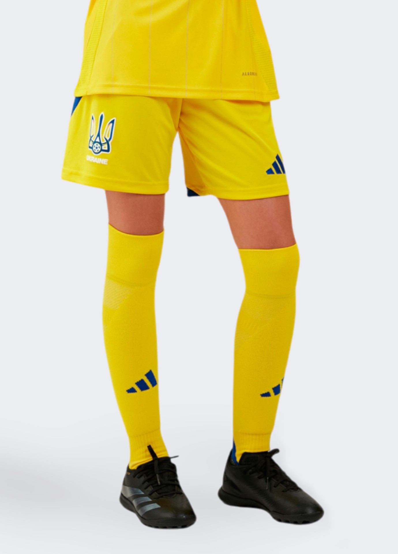Шорты  детские Adidas cuLIC24 SHO желтые IP2185 изображение 2