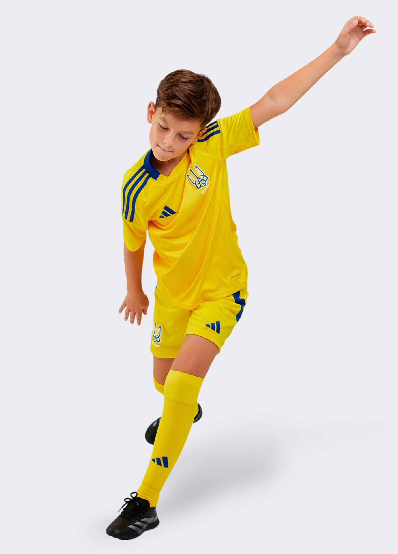 Шорты  детские Adidas cuLIC24 SHO желтые IP2185 изображение 5