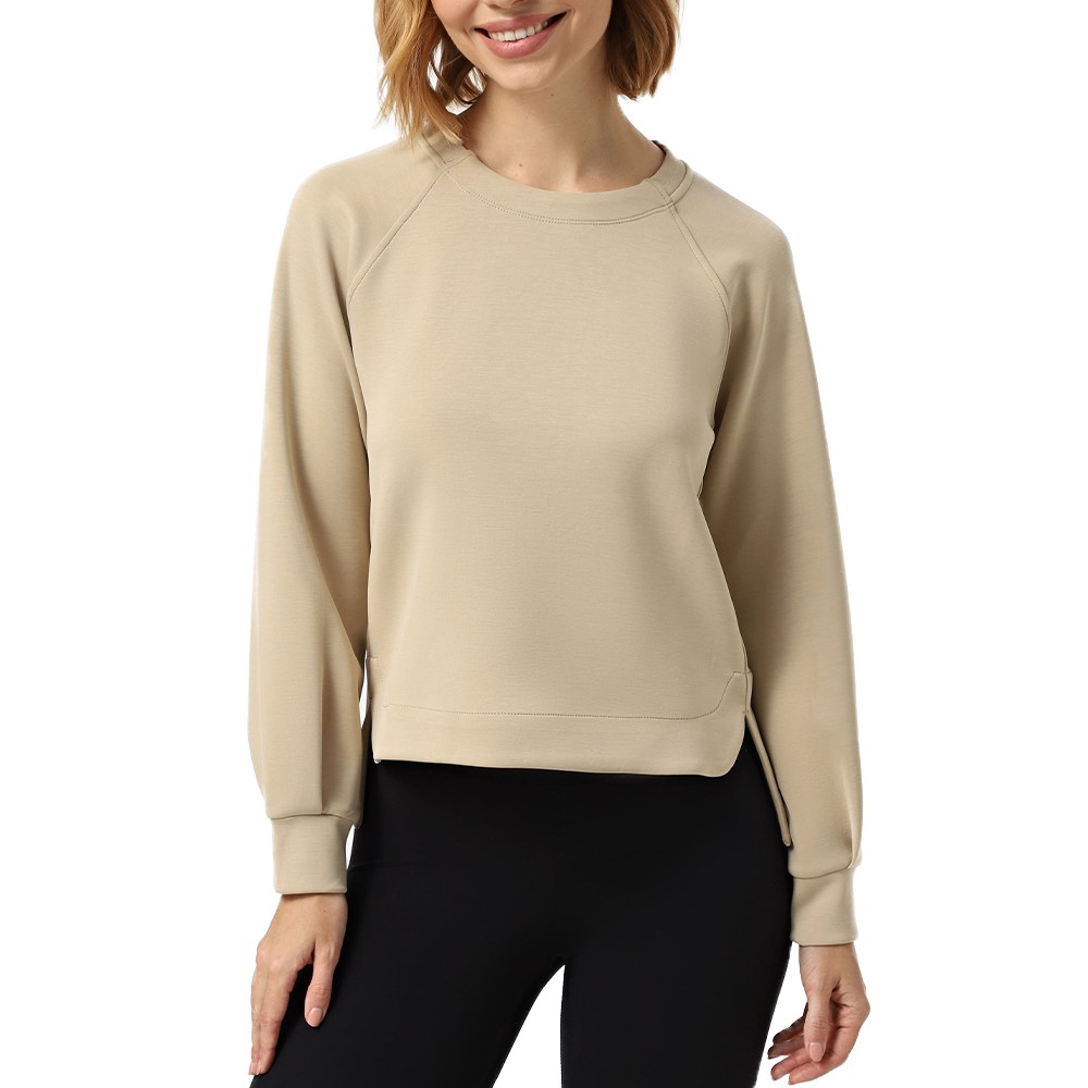 Толстовка женская Evoids Tacla бежевая 142404-125