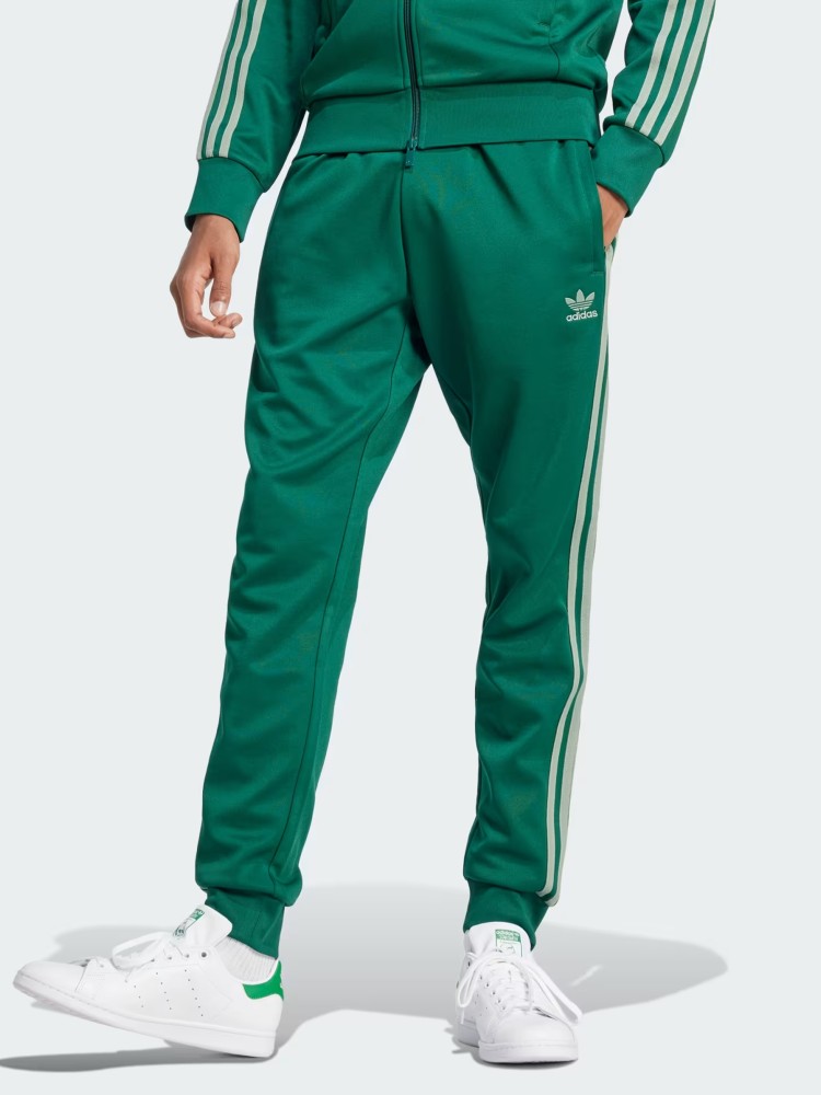 Штани чоловічі Adidas SST TP зелені JC9930 изображение 2