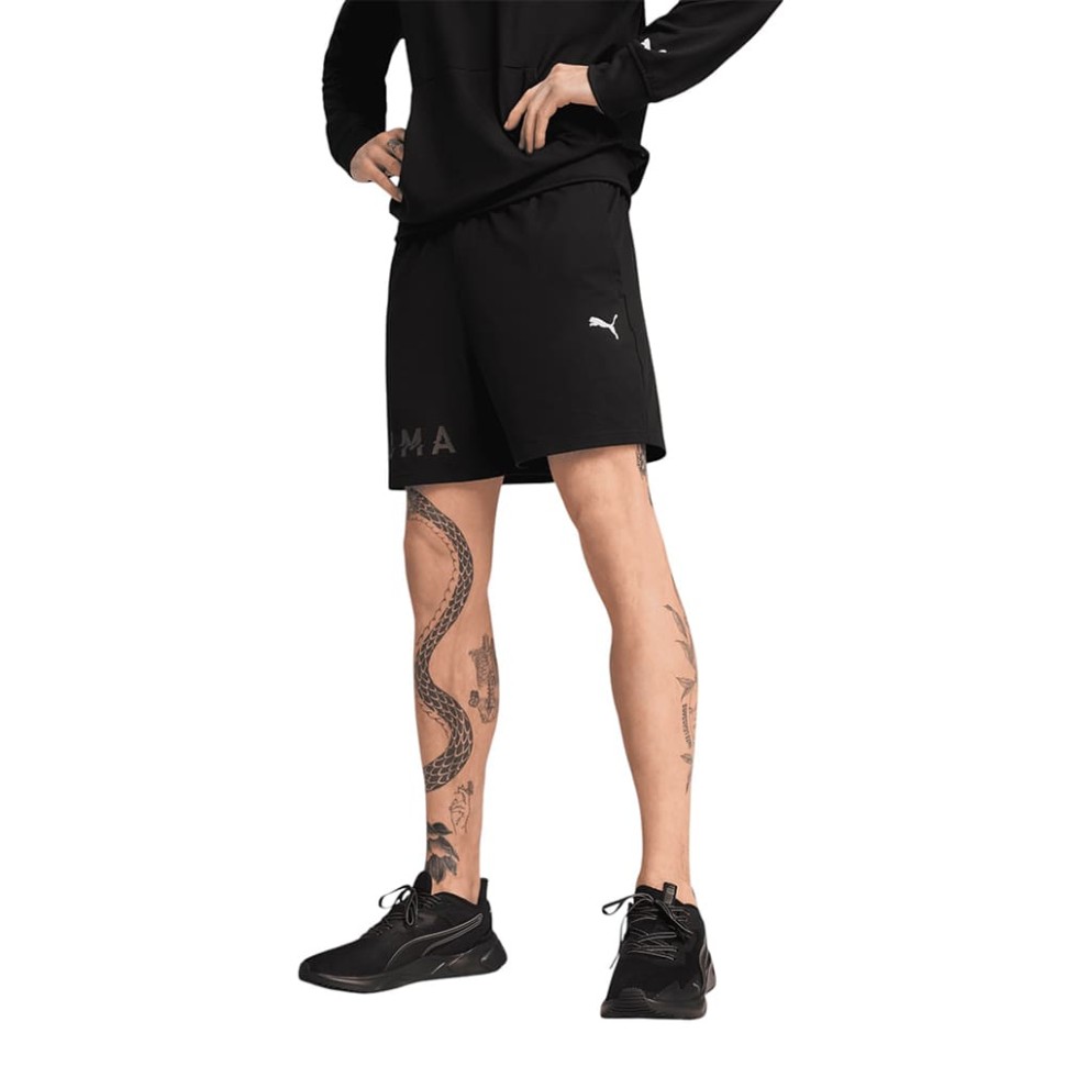 Шорти чоловічі Puma CLOUDSPUN BRANDED 5' SHORT чорні 52669001 — фото 1