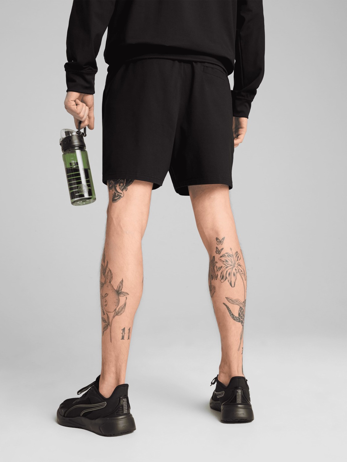 Шорти чоловічі Puma CLOUDSPUN BRANDED 5' SHORT чорні 52669001 изображение 3