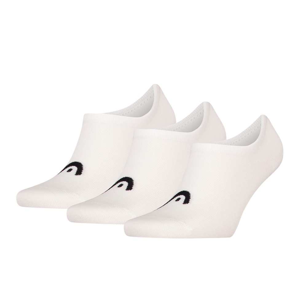 Носки унисекс HEAD ALL SPORTS TRAINING FOOTIE 3P белые 701229019002 изображение 1