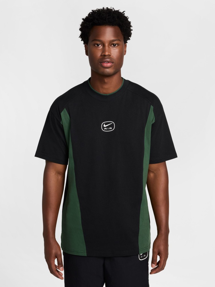 Футболка чоловіча Nike M NSW SW AIR L FIT TOP чорна HM0182-011 изображение 2