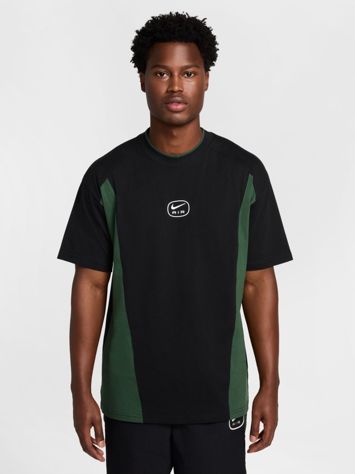 Футболка чоловіча Nike M NSW SW AIR L FIT TOP чорна HM0182-011 изображение 2