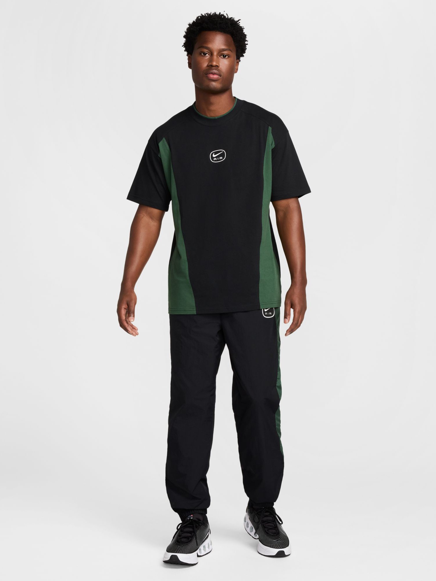 Футболка чоловіча Nike M NSW SW AIR L FIT TOP чорна HM0182-011 изображение 6