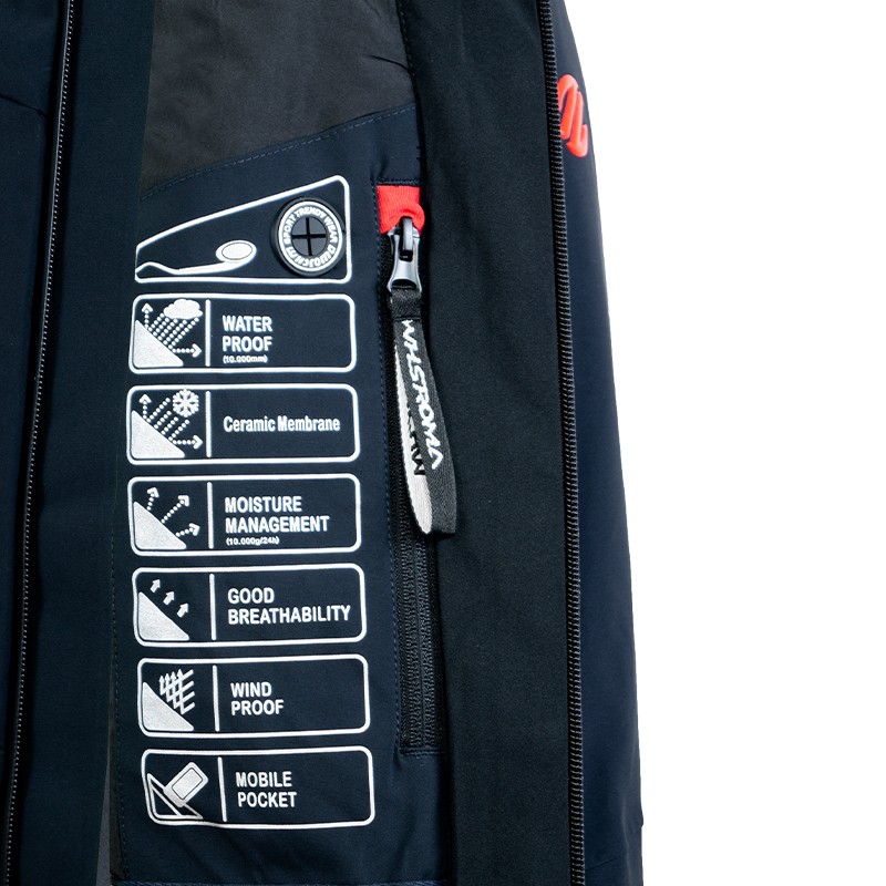 Куртка гірськолижна чоловіча WHS темно-синя 510051-450  изображение 4