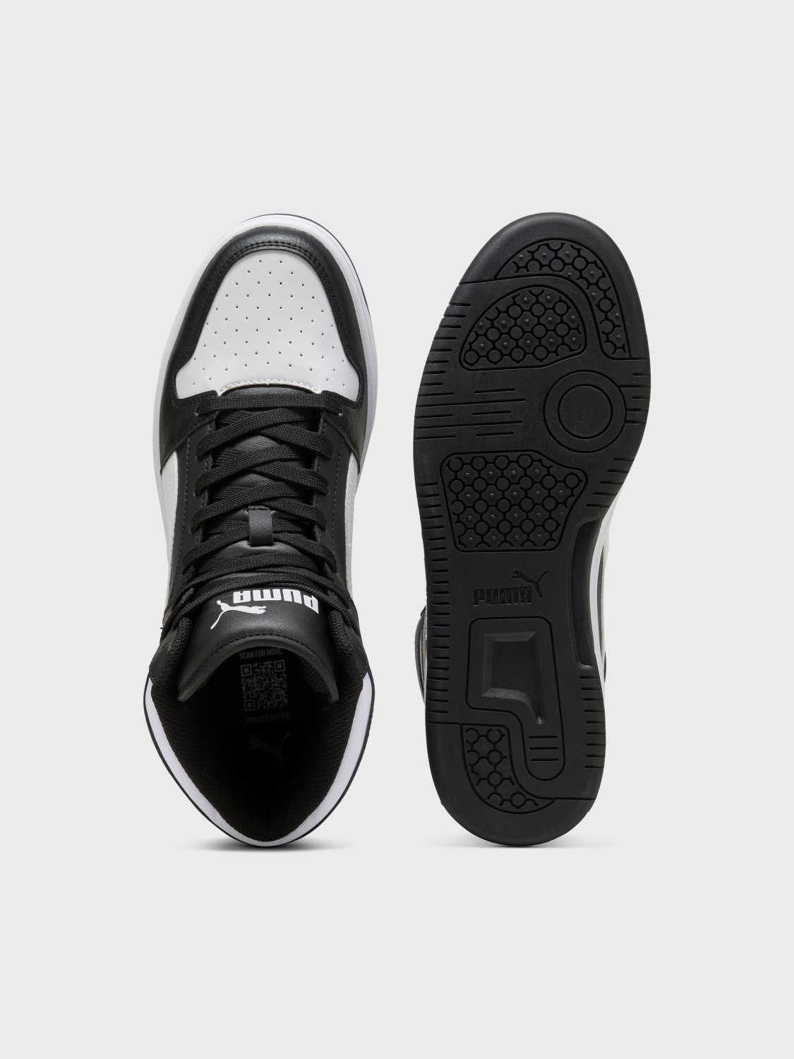 Кроссовки мужские Puma Rebound Lay Up SL черные 36957301 изображение 7