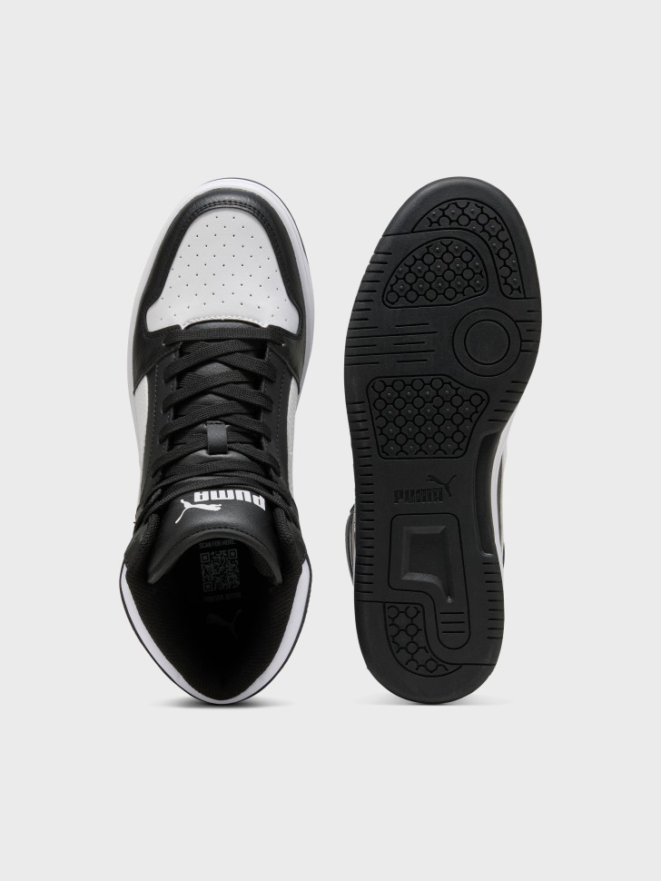 Кроссовки мужские Puma Rebound Lay Up SL черные 36957301 изображение 7