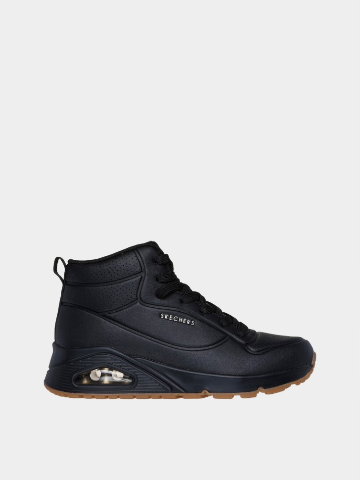 Ботинки женские Skechers Uno - Stand High черные 177097 BBK изображение 2