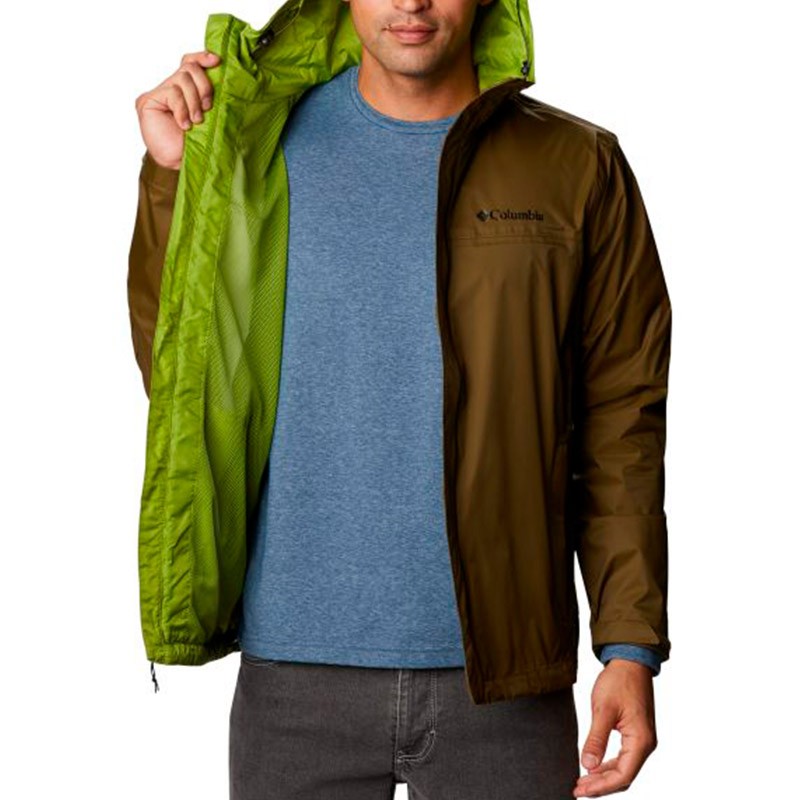 Вітрівка чоловіча Columbia Watertight ™ II Jacket хакі 1533891-328 — фото 3
