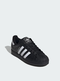 Кроссовки мужские Adidas SUPERSTAR II черные JI0079 изображение 3