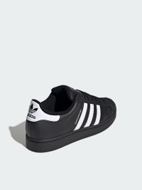 Кроссовки мужские Adidas SUPERSTAR II черные JI0079 изображение 4