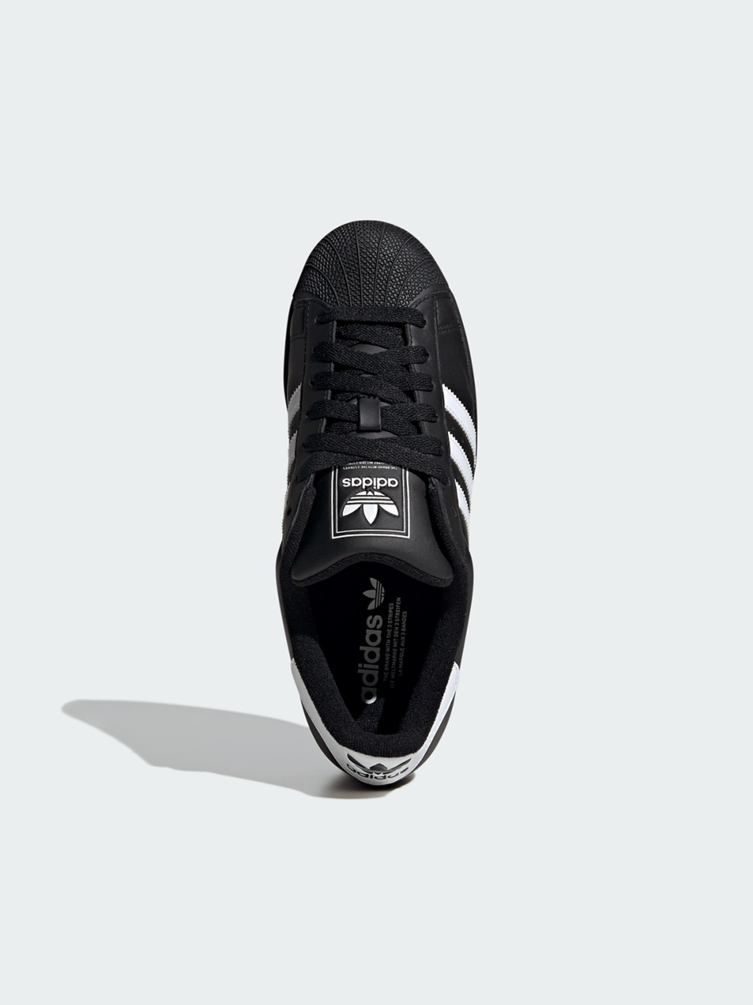 Кроссовки мужские Adidas SUPERSTAR II черные JI0079 изображение 7