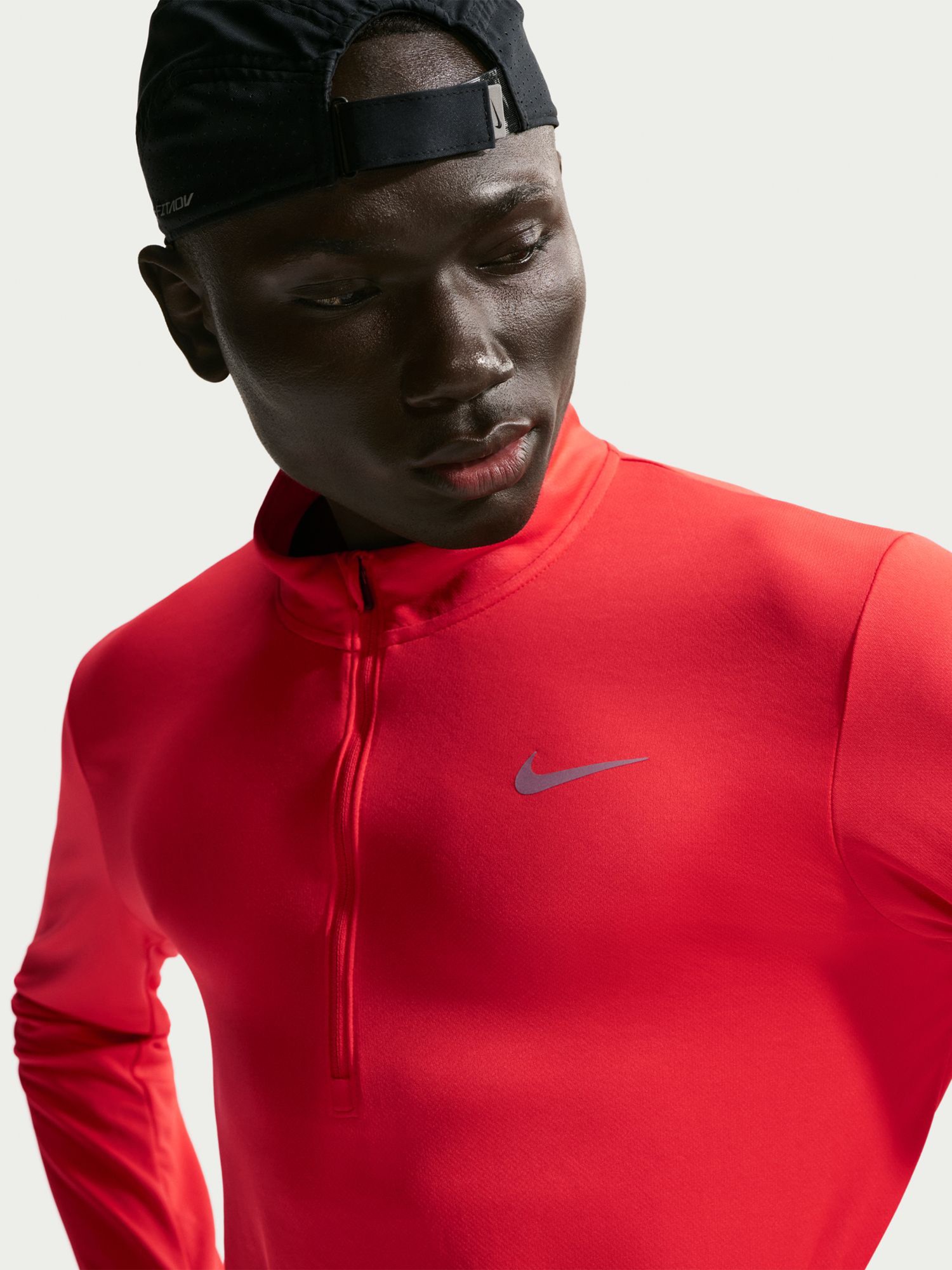 Футболка мужская Nike M NK DF PACER TOP HZ красная FQ2494-696 изображение 6