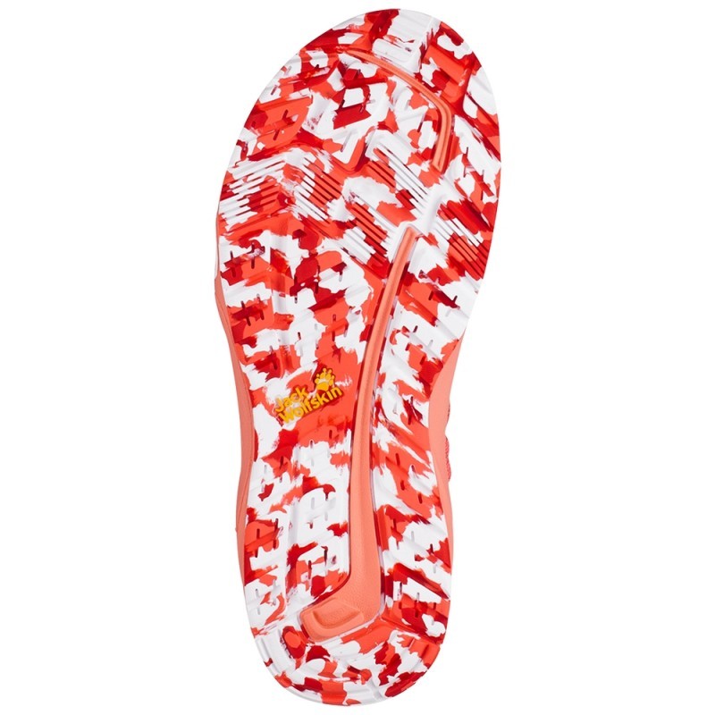 Сандалии женские Jack Wolfskin LAKEWOOD RIDE SANDAL W оранжевые 4019041-2043 — фото 3