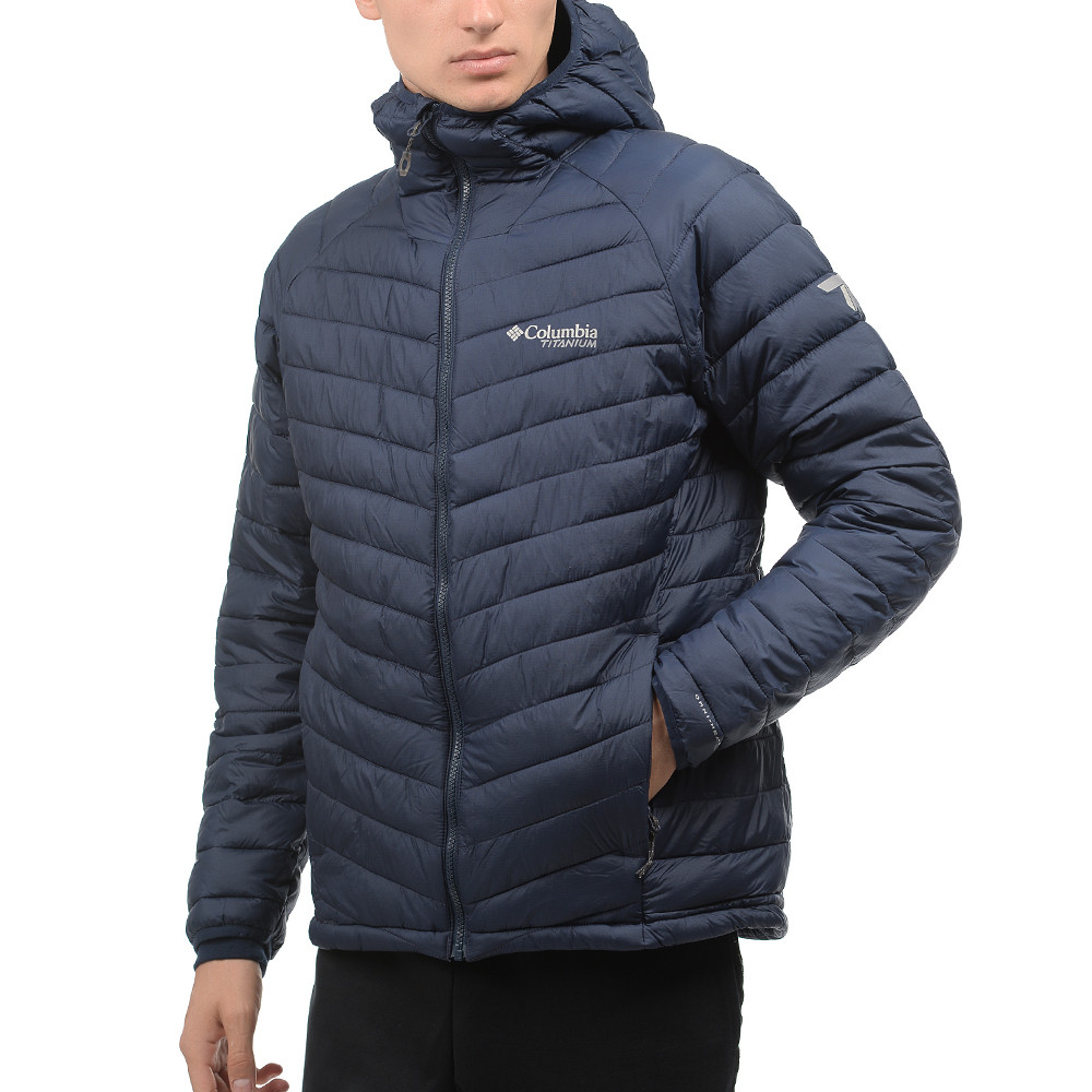 Куртка мужская Columbia SNOW COUNTRY™ HOODED JACKET темно-синяя 1823141-464  изображение 1