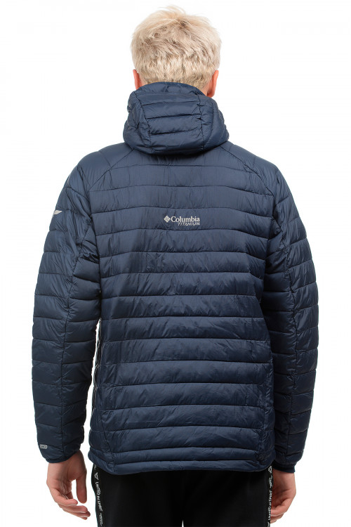 Куртка мужская Columbia SNOW COUNTRY™ HOODED JACKET темно-синяя 1823141-464  изображение 2