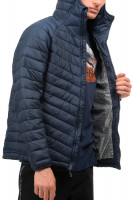 Куртка мужская Columbia SNOW COUNTRY™ HOODED JACKET темно-синяя 1823141-464  изображение 3