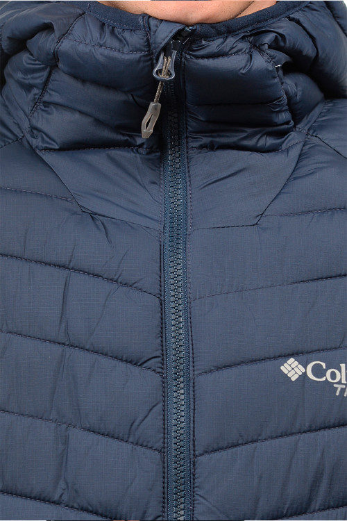 Куртка мужская Columbia SNOW COUNTRY™ HOODED JACKET темно-синяя 1823141-464  изображение 4