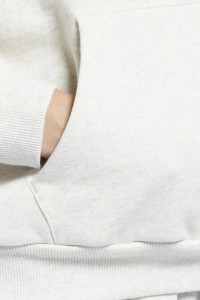 Толстовка женская Reebok Cl F Big Logo Ft Ho белая GS1738 изображение 5